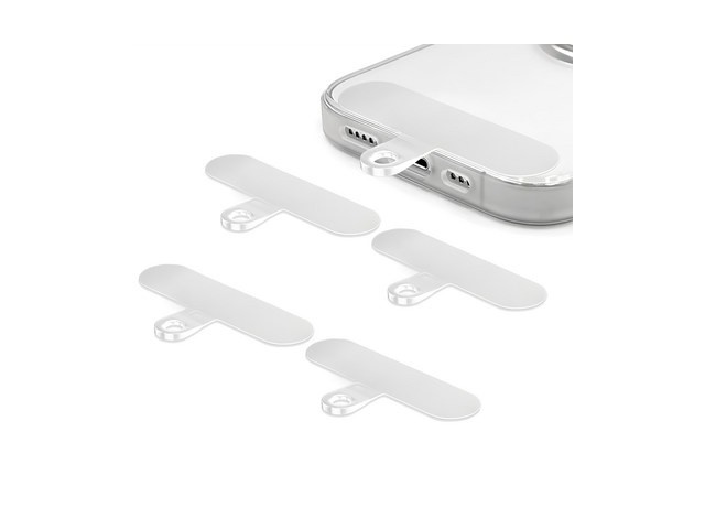 [아이폰 투명 태그홀더] 인터넷 특가 네츄럴파크 스마트폰 TPU 컬러 태그홀더 5P 손목 스트랩 걸이 줄 행온택