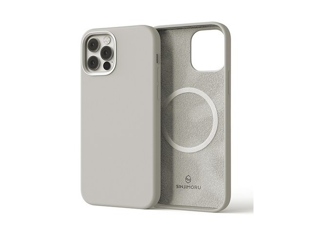 [아이폰12 pro 케이스] 현명한 선택 신지모루 맥세이프 호환 소프트그립 실리콘 컬러 휴대폰 케이스